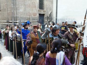 Innsbruck celebrating 500 years of the Emperor