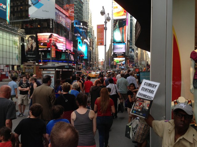 Time Square to the South