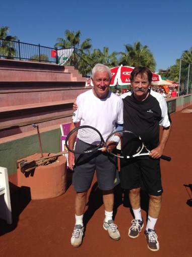 My German opponent Hermann Schwinger