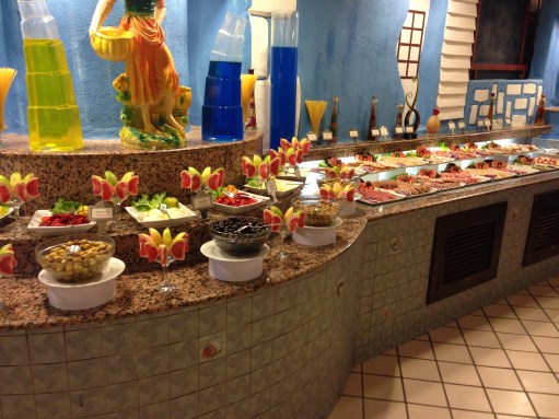 Some of the breakfast food