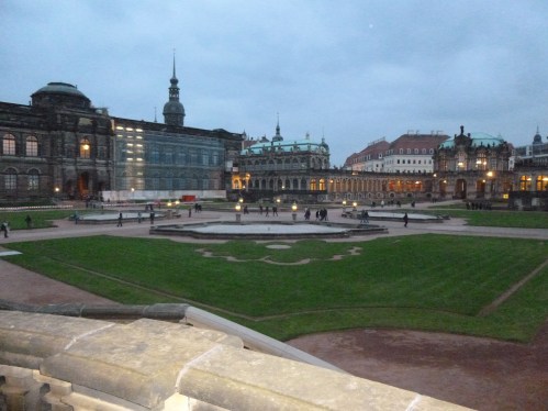 The Palace close to dusk