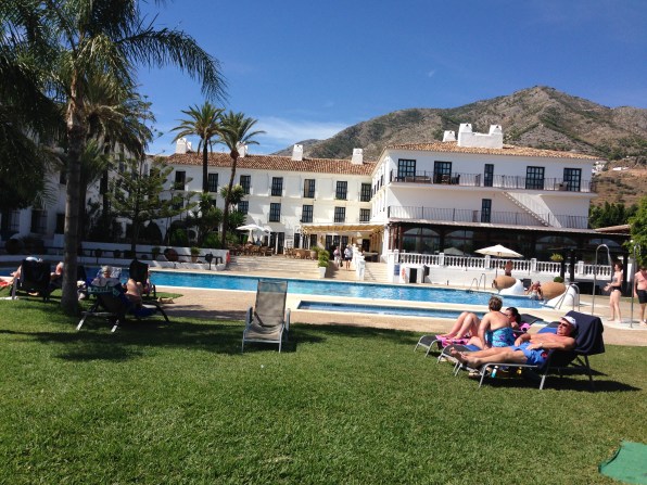 Our Hotel during the Tournament 