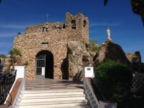 17th Century Church complete with rock ceilings